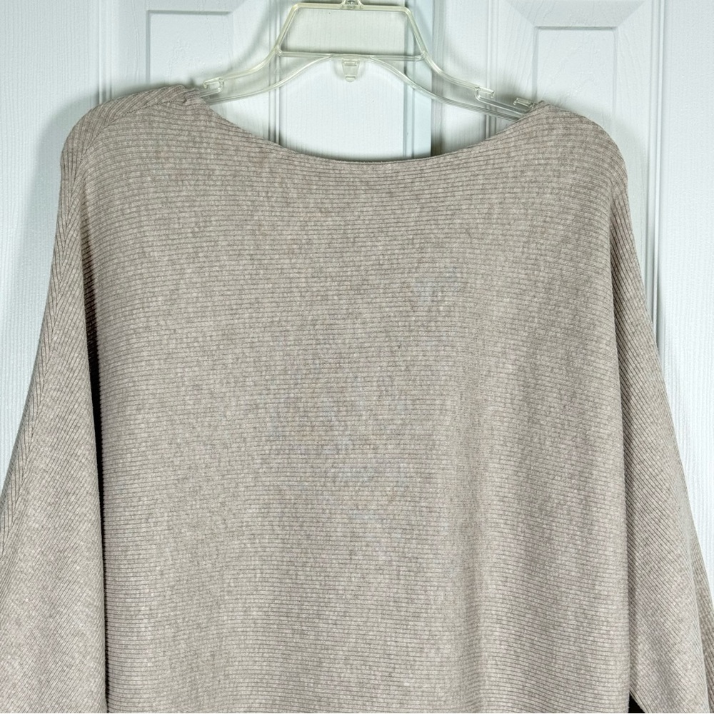 The Reset R Label Ribbed Pullover Linen Blend Top Sweater Size XL - Picture 5 of 13